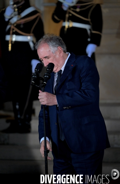 Passation de pouvoirs entre Michel BARNIER et François Bayrou
