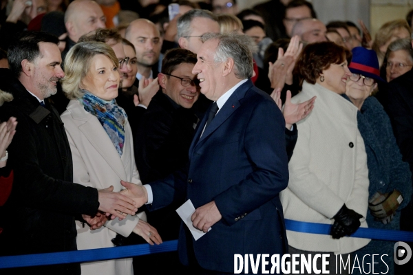 Passation de pouvoirs entre Michel BARNIER et François Bayrou