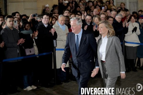 Passation de pouvoirs entre Michel BARNIER et François Bayrou