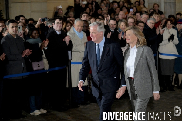 Passation de pouvoirs entre Michel BARNIER et François Bayrou