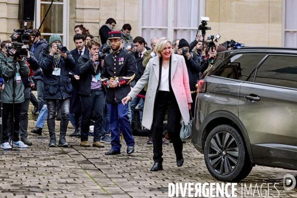 Entretiens PM François Bayrou avec partis politiques