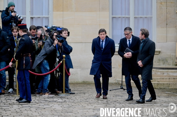 Entretiens entre François BAYROU Premier ministre et les responsables politiques