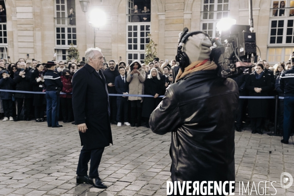 Passation de pouvoir Barnier/Bayrou
