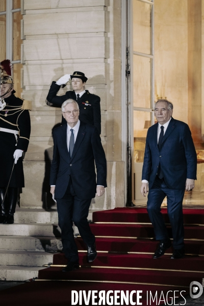 Passation de pouvoir Barnier/Bayrou