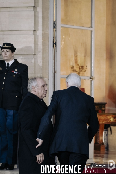 Passation de pouvoir Barnier/Bayrou