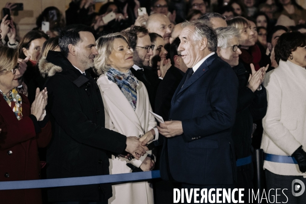 Passation de pouvoir Barnier/Bayrou