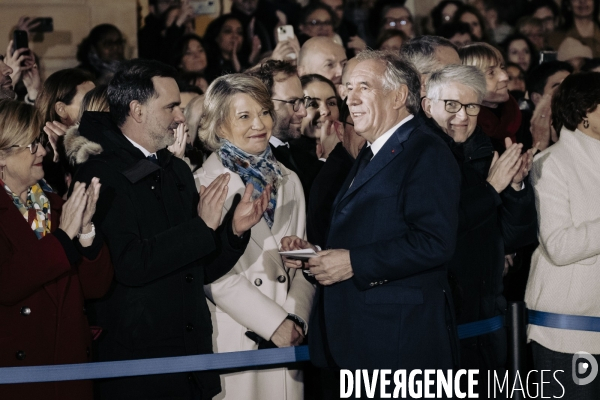 Passation de pouvoir Barnier/Bayrou
