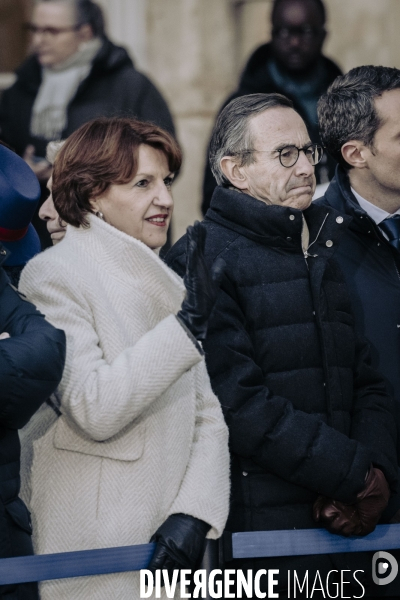 Passation de pouvoir Barnier/Bayrou