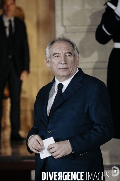 Passation de pouvoir Barnier/Bayrou