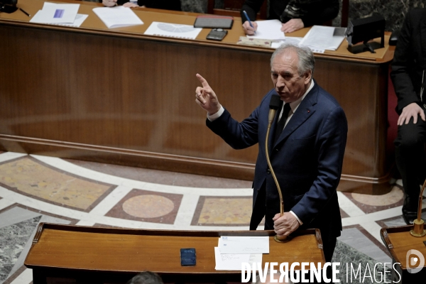 Assemblee Nationale / Questions au Premier ministre François Bayrou