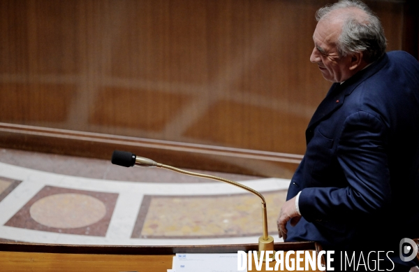 Assemblee Nationale / Questions au Premier ministre François Bayrou