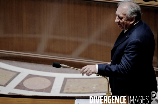 Assemblee Nationale / Questions au Premier ministre François Bayrou