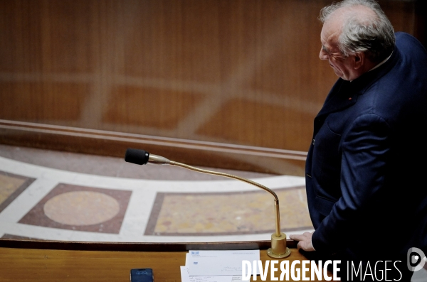 Assemblee Nationale / Questions au Premier ministre François Bayrou
