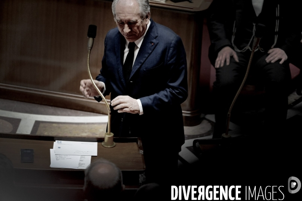 Assemblee Nationale / Questions au Premier ministre François Bayrou