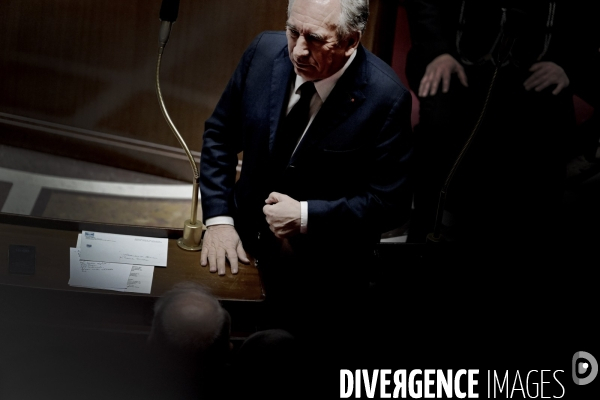 Assemblee Nationale / Questions au Premier ministre François Bayrou