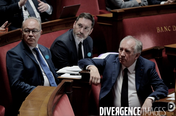 Assemblee Nationale / Questions au Premier ministre François Bayrou