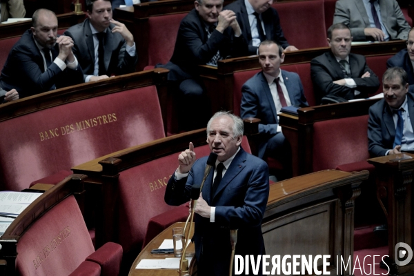 Assemblee Nationale / Questions au Premier ministre François Bayrou