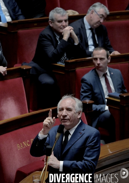 Assemblee Nationale / Questions au Premier ministre François Bayrou