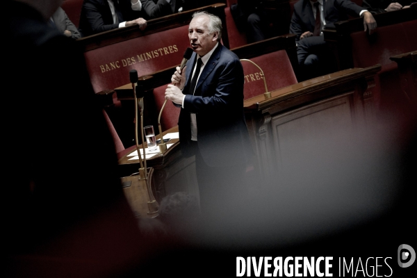 Assemblee Nationale / Questions au Premier ministre François Bayrou