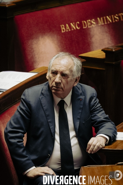 François Bayrou, questions au gouvernement.