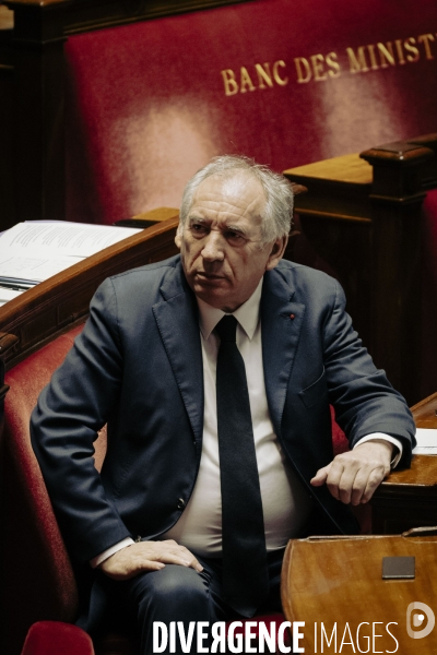 François Bayrou, questions au gouvernement.