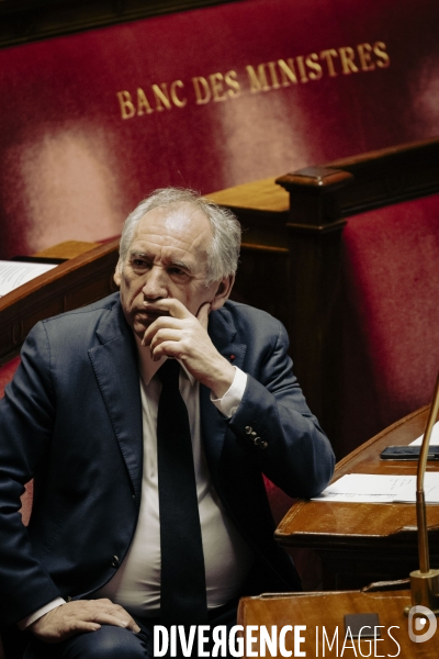 François Bayrou, questions au gouvernement.