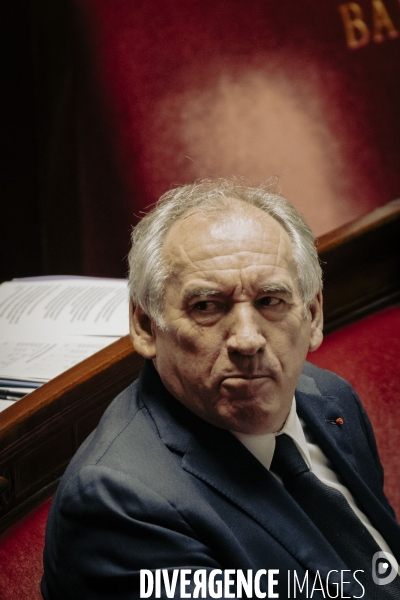 François Bayrou, questions au gouvernement.