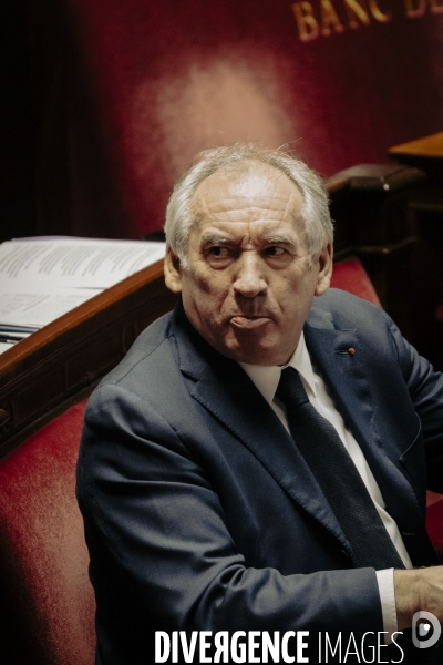 François Bayrou, questions au gouvernement.