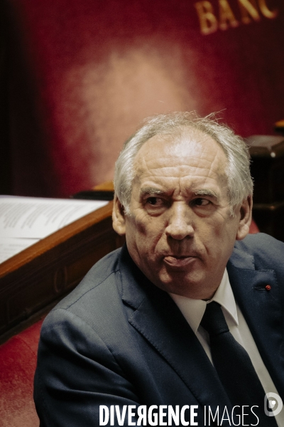 François Bayrou, questions au gouvernement.