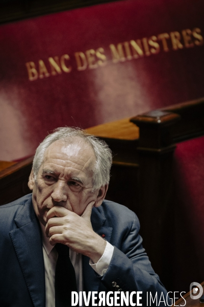 François Bayrou, questions au gouvernement.