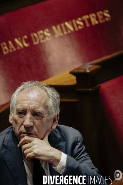 François Bayrou, questions au gouvernement.