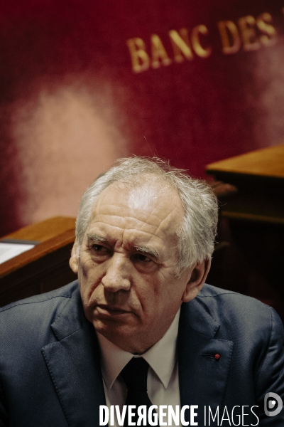 François Bayrou, questions au gouvernement.