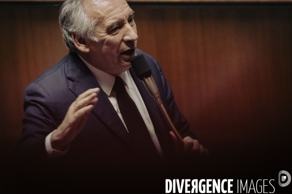 François Bayrou, questions au gouvernement.