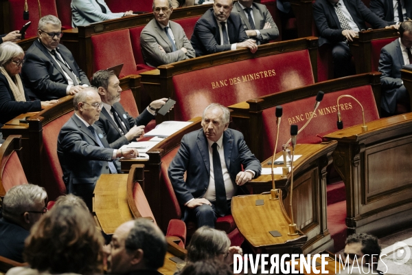 François Bayrou, questions au gouvernement.