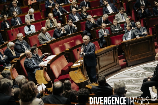 François Bayrou, questions au gouvernement.