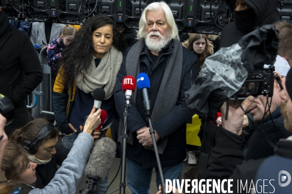 Rassemblement pour le retour de Paul Watson