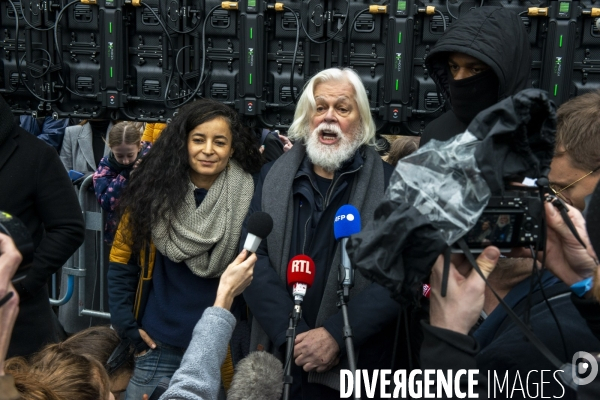 Rassemblement pour le retour de Paul Watson