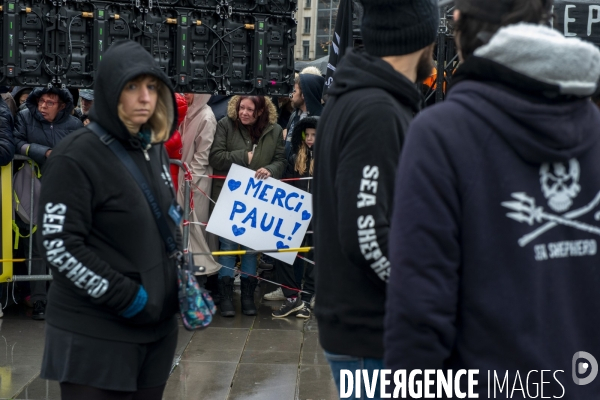 Rassemblement pour le retour de Paul Watson