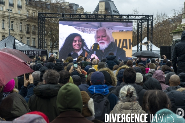 Rassemblement pour le retour de Paul Watson