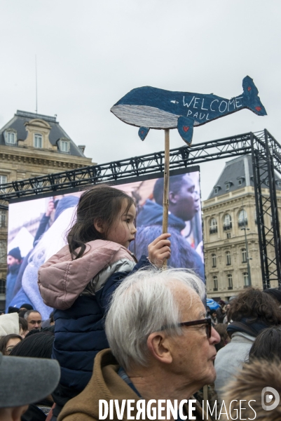 Rassemblement pour le retour de Paul Watson