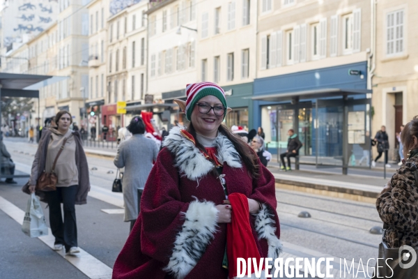 Derniers jours avant les fêtes de fin d Année à Marseille