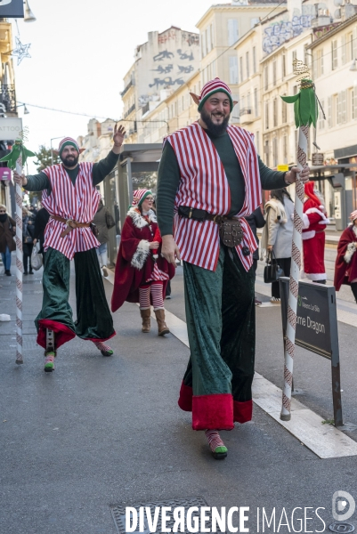 Derniers jours avant les fêtes de fin d Année à Marseille