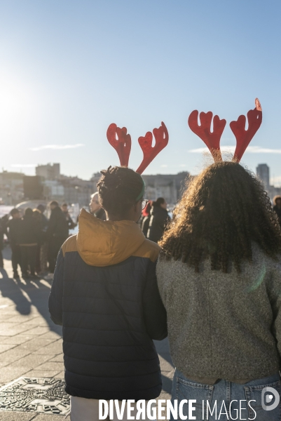 Derniers jours avant les fêtes de fin d Année à Marseille