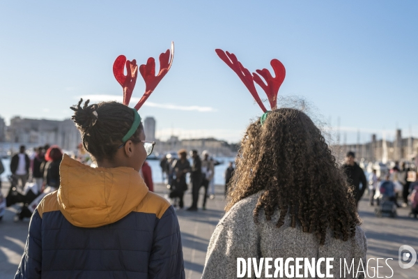 Derniers jours avant les fêtes de fin d Année à Marseille