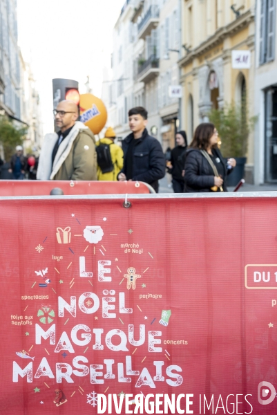 Derniers jours avant les fêtes de fin d Année à Marseille