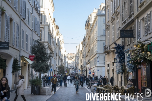 Derniers jours avant les fêtes de fin d Année à Marseille