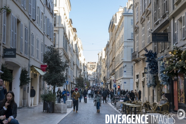 Derniers jours avant les fêtes de fin d Année à Marseille