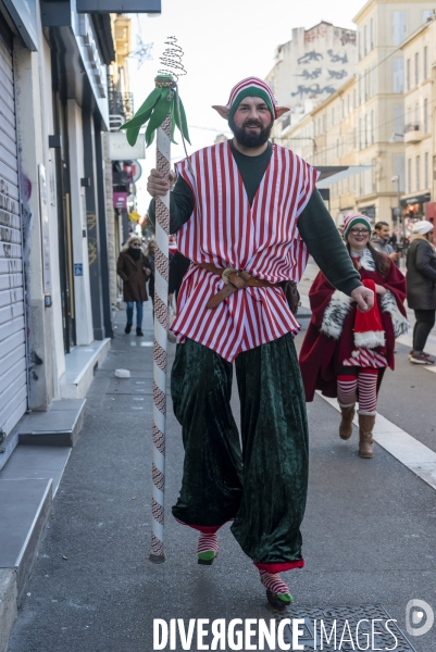 Derniers jours avant les fêtes de fin d Année à Marseille