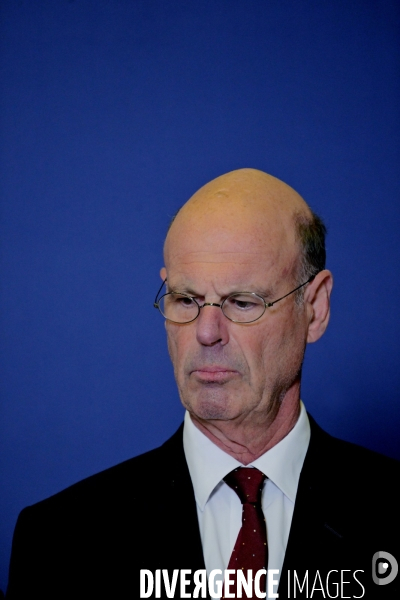 Cérémonie de passation de pouvoir entre Antoine Armand, Laurent Saint-Martin et Eric Lombard