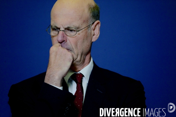 Cérémonie de passation de pouvoir entre Antoine Armand, Laurent Saint-Martin et Eric Lombard